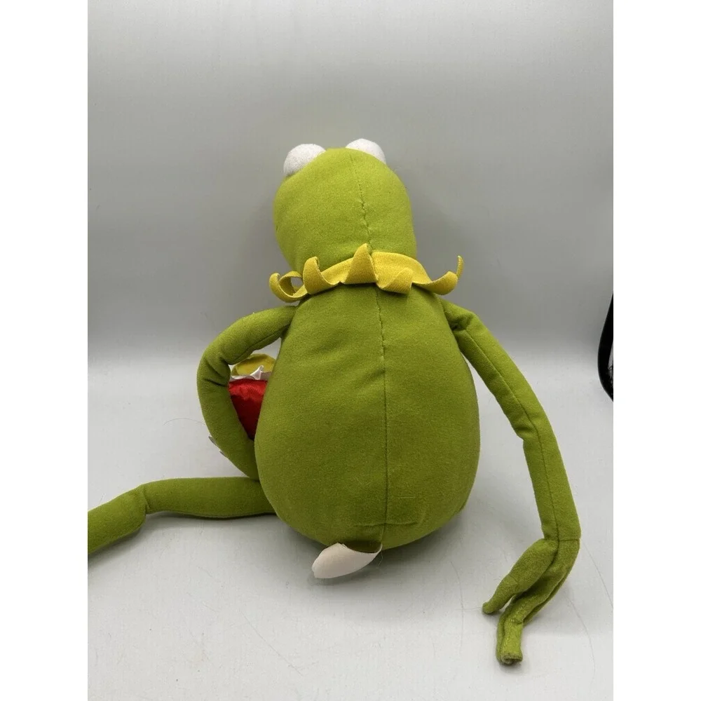 Disney Rare‎ Valentine's Kermit The Frog w/Red Heart Plush Just Play Plush 21